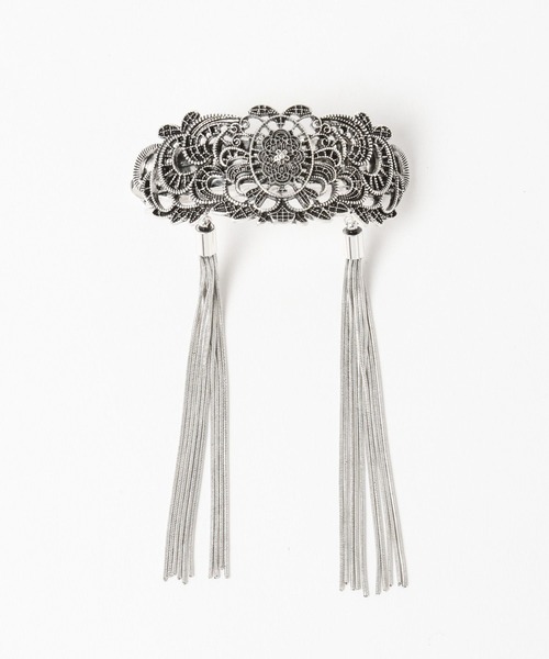 HARE（ハレ）の「vingtageヘアバレッタ(HARE)（バレッタ/ヘアクリップ・レディース・シルバー・FREE）」の15枚目の写真