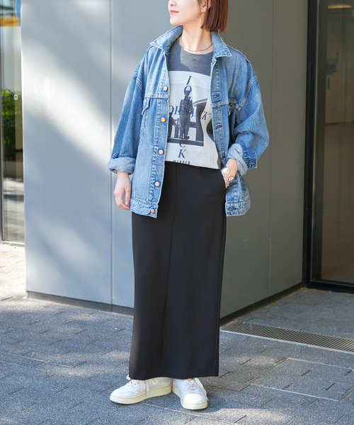 Spick & Span｜《追加》イージーIラインスカート | Rakuten