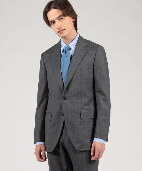 TOMORROWLAND （トゥモローランド）の「15 POINT 7 ウール シングルブレステッド 2Bスーツ DORMEUIL（スーツジャケット・メンズ・チャコールグレー/ネイビー・48/50/44/46）」の3枚目の写真