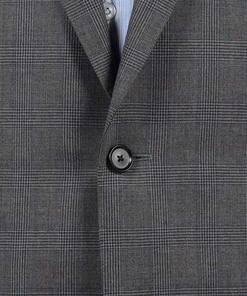 TOMORROWLAND （トゥモローランド）の「15 POINT 7 ウール シングルブレステッド 2Bスーツ DORMEUIL（スーツジャケット・メンズ・チャコールグレー/ネイビー・48/50/44/46）」の14枚目の写真