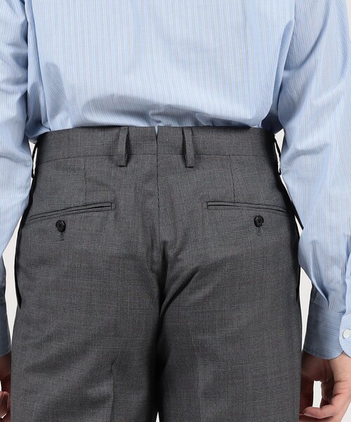 TOMORROWLAND （トゥモローランド）の「15 POINT 7 ウール シングルブレステッド 2Bスーツ DORMEUIL（スーツジャケット・メンズ・チャコールグレー/ネイビー・48/50/44/46）」の19枚目の写真