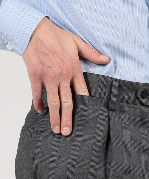 TOMORROWLAND （トゥモローランド）の「15 POINT 7 ウール シングルブレステッド 2Bスーツ DORMEUIL（スーツジャケット・メンズ・チャコールグレー/ネイビー・48/50/44/46）」の21枚目の写真