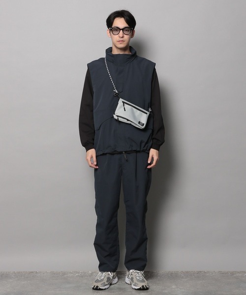 BAYFLOW(ベイフロー)の「【BUDDIES Dept.】ソフトヴィンテージベスト(ベスト・メンズ・ベージュ/ネイビー・LARGE/MEDIUM)」の7枚目の写真