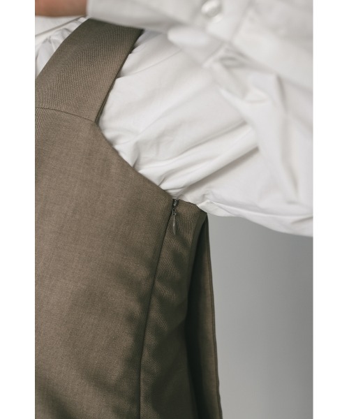 STYLEMIXER(スタイルミキサー)の「ワイドストラップワンピース(ワンピース・レディース・ライトブラウン/アイボリー/ブラック・SMALL/MEDIUM)」の11枚目の写真
