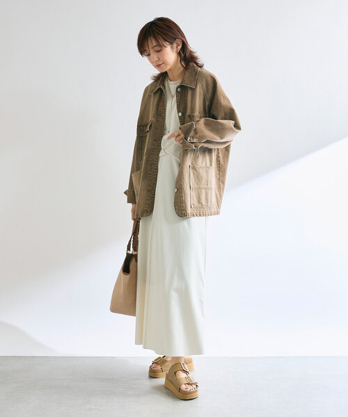 未使用リヴドロア　MONN.:. デニムジャケット 羽織るだけでサマになる！/MONN.:. デニムジャケット（デニム