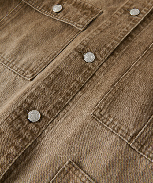 RIVE DROITE(リヴドロワ)の「【MONN.:.(モン)】ルーズカバーオール(デニムジャケット・レディース・ブルー/グレー/ブラウン・FREE)」の19枚目の写真