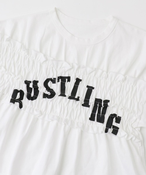 セール】シャーリングリメイクTEE（Tシャツ/カットソー）｜KBF