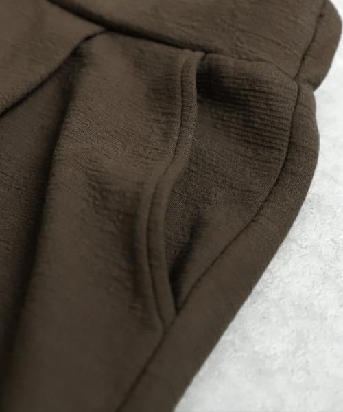 antiqua(アンティカ)の「ポンチストレートパンツ(その他パンツ・レディース・ブラウン系その他/ブラック・ONESIZE)」の16枚目の写真