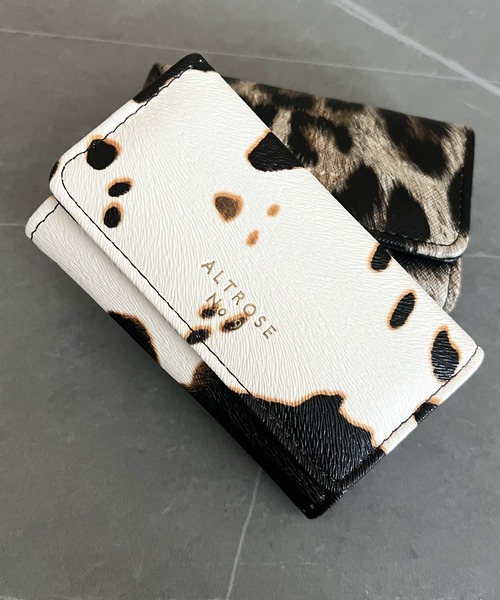 【琉聖】Roen レオパード柄 5連キーケース 楽天市場】Pisoraro ピソラロ ハラコ レオパード柄 コインケース 5連