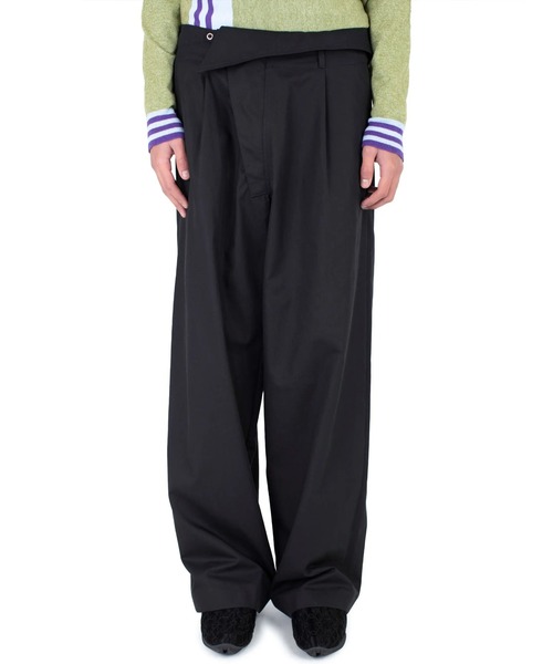 KIKO KOSTADINOV（キコ コスタディノフ）の「Kiko Kostadinov/キコ・コスタディノフ/NAVIN WIDE TROUSER（その他パンツ・メンズ・ブラック・46/44）」の3枚目の写真