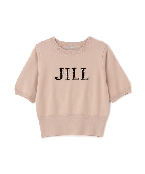 JILL by JILL STUART(ジルバイジルスチュアート)の「◇半袖ロゴジャカードビジューニット(ニット/セーター・レディース・ブルー/ブラック/ホワイト系その他/ピンク・FREE)」の18枚目の写真
