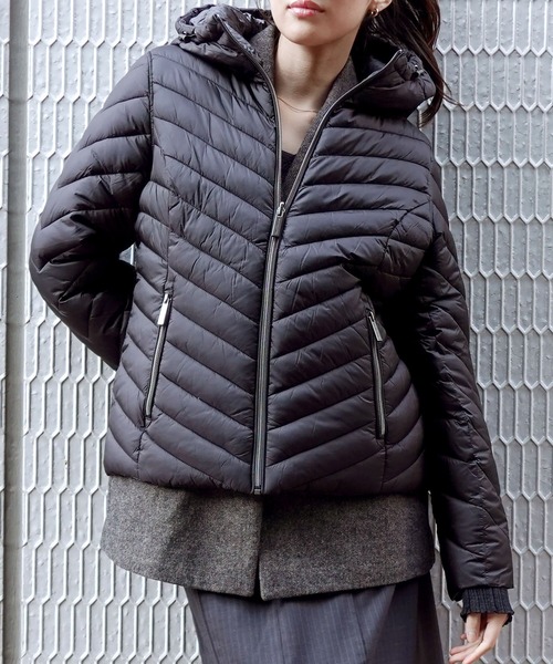 セール】リバーシブル MKロゴ パッカブル ジャケット（ダウン