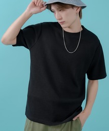 【SIDEWAY STANCE】ワッフル クルー ネック 半袖Tシャツ