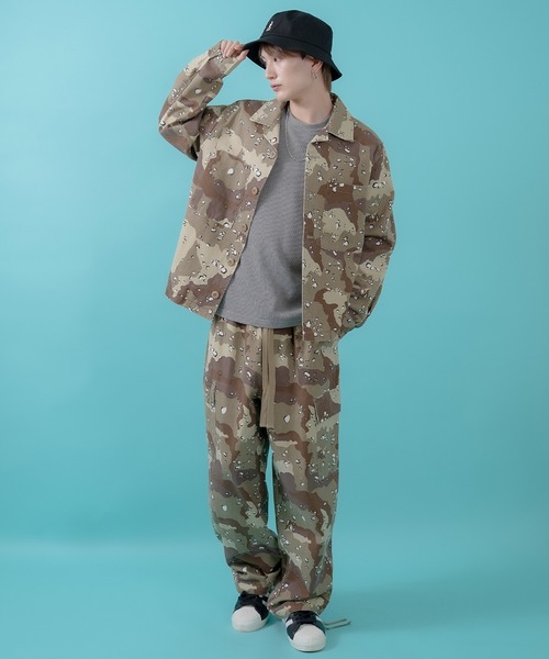SIDEWAY STANCE(サイドウェイスタンス)の「【SIDEWAY STANCE】ワッフル クルー ネック 半袖Tシャツ(Tシャツ/カットソー・メンズ・杢グレー/ホワイト/ブラック・SMALL/X-LARGE/LARGE/MEDIUM)」の15枚目の写真