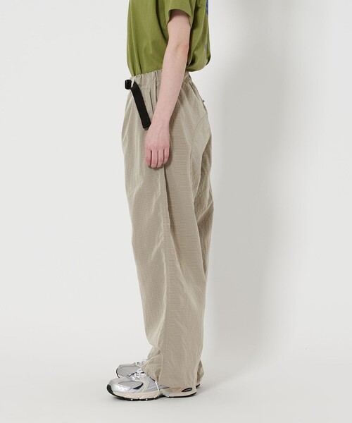 ＜MARMOT CAPITAL＞ライトグリッドパンツ　ナイロンパンツ　ベージュ セール】＜MARMOT CAPITAL＞ライト グリッド パンツ/BEIGE
