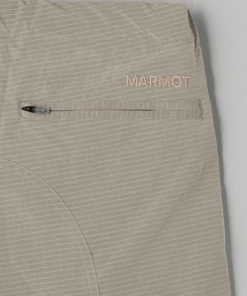 ＜MARMOT CAPITAL＞ライトグリッドパンツ　ナイロンパンツ　ベージュ MARMOT CAPITAL＞ライト グリッド パンツ/BEIGE