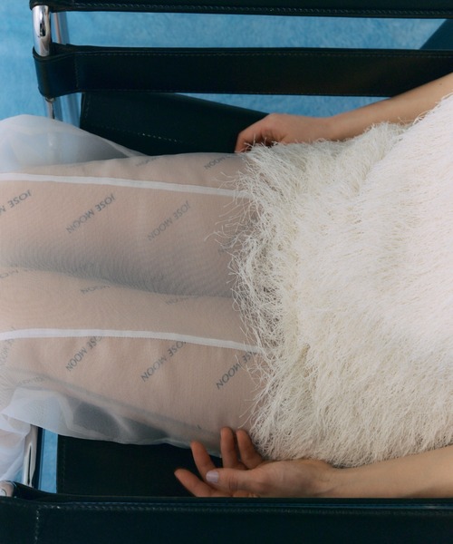 JOSE MOON(ジョゼムーン)の「FRINGE BOXY CAMIDRESS/フリンジボクシーキャミドレス(ワンピース・レディース・ホワイト/ピンク/ブラック・FREE)」の15枚目の写真