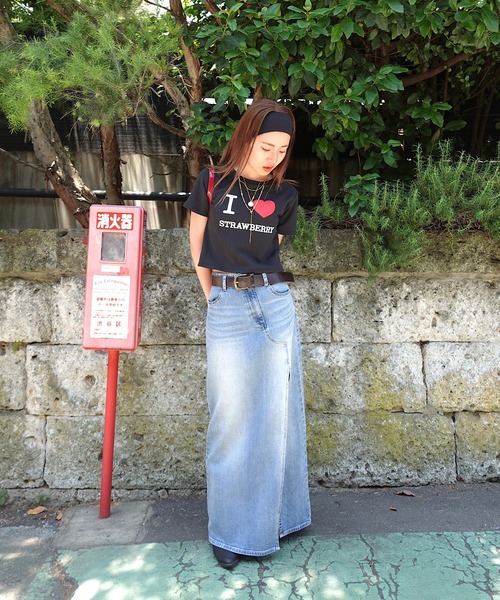 TEEN BOOP(ティーンブープ)の「I LOVE ロゴTee(Tシャツ/カットソー・レディース・ブラック/オフホワイト・FREE)」の13枚目の写真