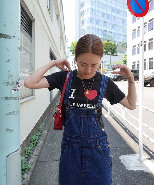 TEEN BOOP(ティーンブープ)の「I LOVE ロゴTee(Tシャツ/カットソー・レディース・ブラック/オフホワイト・FREE)」の17枚目の写真