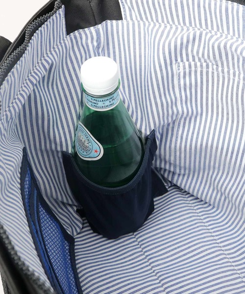 moz（モズ）の「軽量 撥水 ポリエステル 大容量 ショルダーベルト付き トートバッグ A4サイズ・PC収納・ビジネス対応（トートバッグ・レディース・ブラック/ブルー/オフホワイト・FREE）」の10枚目の写真