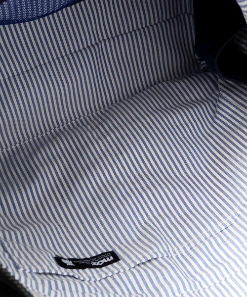 moz（モズ）の「軽量 撥水 ポリエステル 大容量 ショルダーベルト付き トートバッグ A4サイズ・PC収納・ビジネス対応（トートバッグ・レディース・ブラック/ブルー/オフホワイト・FREE）」の13枚目の写真