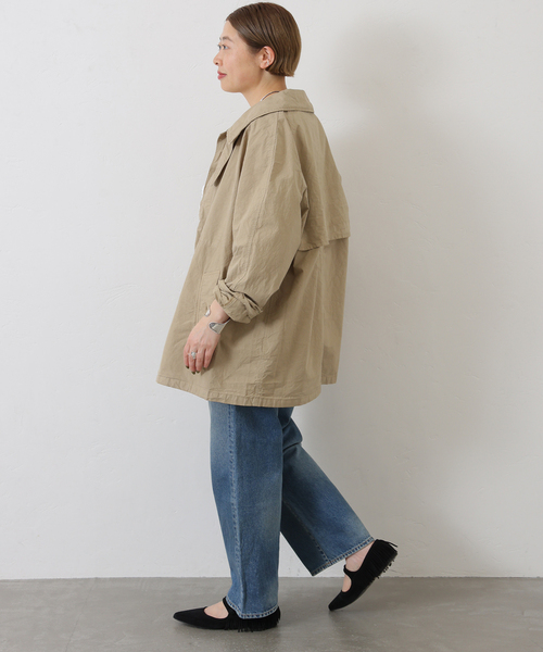 セール】【HTS】 COTTON BALMACAAN SHORT COAT（その他アウター