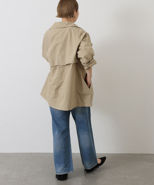 JOURNAL STANDARD LUXE（ジャーナルスタンダード　ラックス）の「【HTS】 COTTON BALMACAAN SHORT COAT（その他アウター・レディース・ホワイト・44）」の15枚目の写真