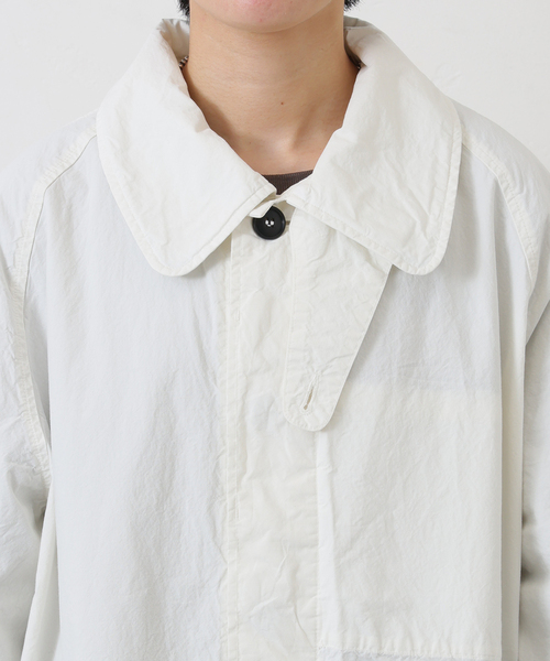 JOURNAL STANDARD LUXE（ジャーナルスタンダード　ラックス）の「【HTS】 COTTON BALMACAAN SHORT COAT（その他アウター・レディース・ホワイト・44）」の10枚目の写真