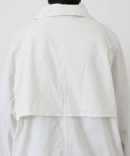 JOURNAL STANDARD LUXE（ジャーナルスタンダード　ラックス）の「【HTS】 COTTON BALMACAAN SHORT COAT（その他アウター・レディース・ホワイト・44）」の9枚目の写真