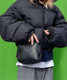 U 遊（ユウ）の「【U/遊】ゴートレザーミニショルダーBAG /山羊革 /本革（ショルダーバッグ・メンズ）」