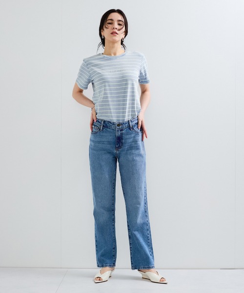 GUESS JEANS(ゲスジーンズ)の「【GUESS(ゲス)】REG YD STRIPE TEE(Tシャツ/カットソー・レディース・グレー系その他・FREE)」の10枚目の写真