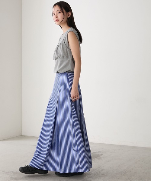 forksy.（フォルクシー）の「【forksy.】レイヤードギャザーリブタンクトップ（タンクトップ・レディース・レッド/杢グレー/ブラック・FREE）」の16枚目の写真