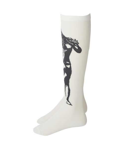 ヒステリックグラマーHYSTERIC TIMES シアーハイソックス HYSTERIC TIMES シアーハイソックス|HYSTERIC GLAMOUR WOMEN