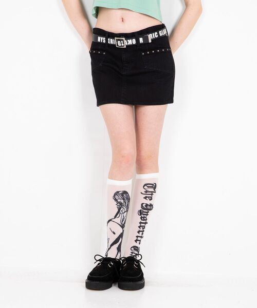 HYSTERIC TIMES シアーハイソックス（ソックス/靴下）｜HYSTERIC