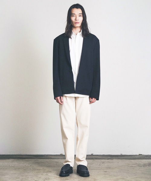 Magine（マージン）の「レギュラーテーパードデニム（デニムパンツ・メンズ・インディゴブルー/キナリ/ブラック・マルチサイズ）」の16枚目の写真