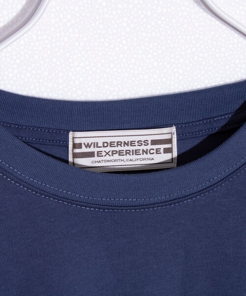 WILDERNESS EXPERIENCE（ウィルダネスエクスペリエンス）の「【WILDERNESS EXPERIENCE×JIMNY】別注バックプリント 長袖Tシャツ ロンT（Tシャツ/カットソー・メンズ・オフホワイト/インディゴブルー/ブラック・M/L）」の10枚目の写真