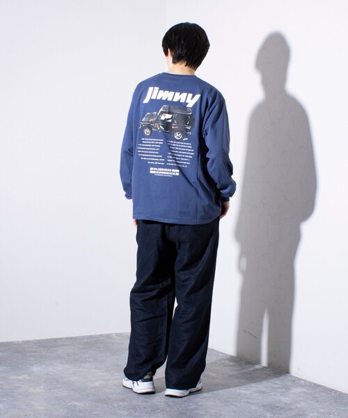 WILDERNESS EXPERIENCE×JIMNY】別注バックプリント 長袖Tシャツ ロンT