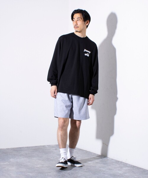 WILDERNESS EXPERIENCE×JIMNY】別注バックプリント 長袖Tシャツ ロンT