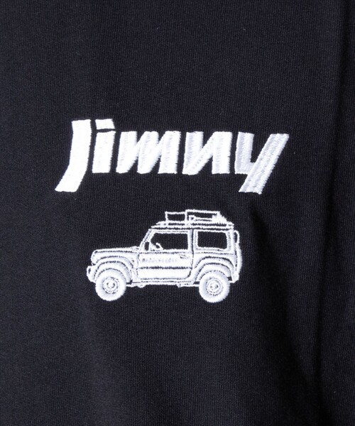 WILDERNESS EXPERIENCE（ウィルダネスエクスペリエンス）の「【WILDERNESS EXPERIENCE×JIMNY】別注バックプリント 長袖Tシャツ ロンT（Tシャツ/カットソー・メンズ・オフホワイト/インディゴブルー/ブラック・M/L）」の5枚目の写真