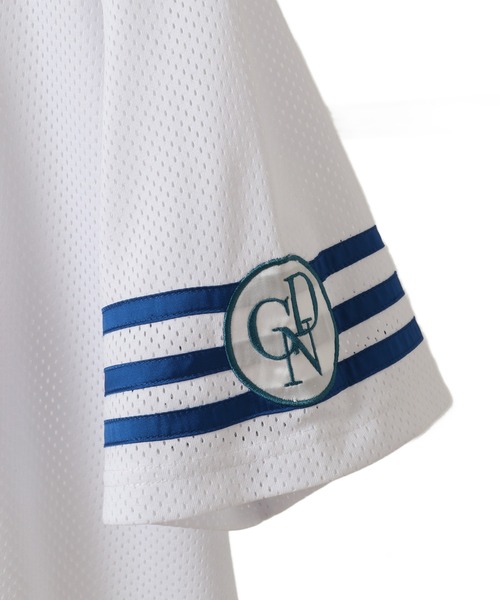 Candy Stripper（キャンディストリッパー）の「STAR FOOTBALL DOCKING ワンピース（ワンピース・レディース・オフホワイト/ライトブルー/ネイビー・FREE）」の11枚目の写真