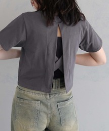 【cheriella】BACKクロスデザインTシャツ BACK CROSS DESIGN T-SHIRT