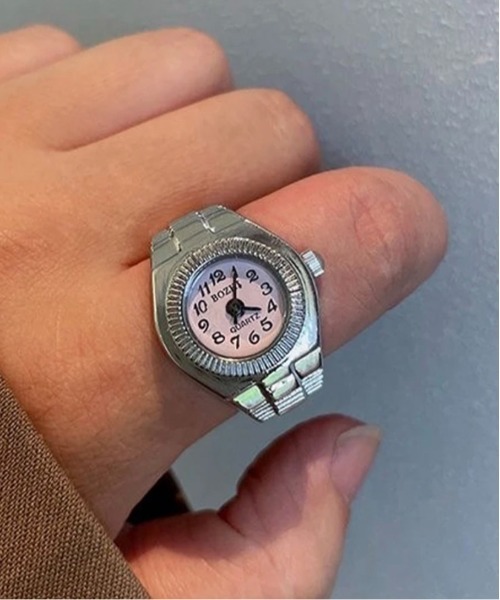 SILVER BULLET(シルバーバレット)の「『CN SELECT/シ-エヌセレクト』リングウォッチ【Y】【CN】(リング・レディース・C/E/F/A/H/B/G/I・FREE)」の13枚目の写真