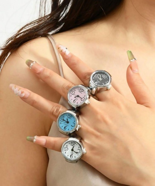 SILVER BULLET(シルバーバレット)の「『CN SELECT/シ-エヌセレクト』リングウォッチ【Y】【CN】(リング・レディース・C/E/F/A/H/B/G/I・FREE)」の21枚目の写真