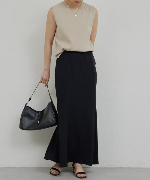 GALLARDAGALANTE（ガリャルダガランテ）の「【2.718】フロントバーワンショルダー（ショルダーバッグ・レディース・ベージュ/ブラック・FREE）」の5枚目の写真