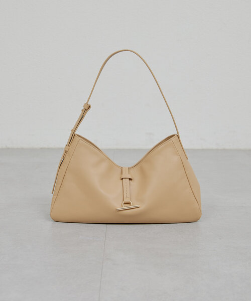 GALLARDAGALANTE（ガリャルダガランテ）の「【2.718】フロントバーワンショルダー（ショルダーバッグ・レディース・ベージュ/ブラック・FREE）」の13枚目の写真