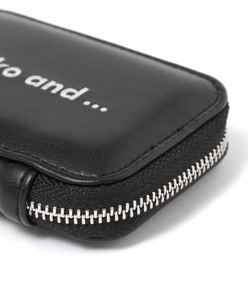 niko and...（ニコアンド）の「オリジナルニコロゴ箔 キーケース（キーケース/キーアクセサリー・レディース・グレー/ブラック・0）」の6枚目の写真