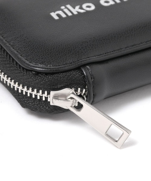 niko and...（ニコアンド）の「オリジナルニコロゴ箔 キーケース（キーケース/キーアクセサリー・レディース・グレー/ブラック・0）」の7枚目の写真