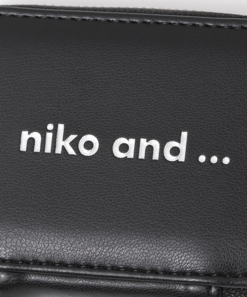 niko and...（ニコアンド）の「オリジナルニコロゴ箔 キーケース（キーケース/キーアクセサリー・レディース・グレー/ブラック・0）」の8枚目の写真