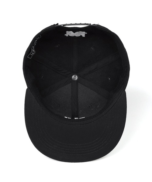 The DUFFER of ST.GEORGE(ザダファーオブセントジョージ)の「〔BLACK LABEL〕ORIGINAL FLAT VISOR CAP :オリジナル フラットバイザー キャップ(キャップ・メンズ・ブラック・F)」の5枚目の写真