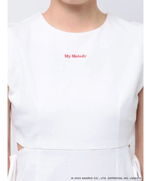 MERCURYDUO(マーキュリーデュオ)の「【メロクロコラボ】マイメロディサイドカットアウトマーメイドワンピース(ワンピース・レディース・オフホワイト・SMALL/MEDIUM)」の9枚目の写真